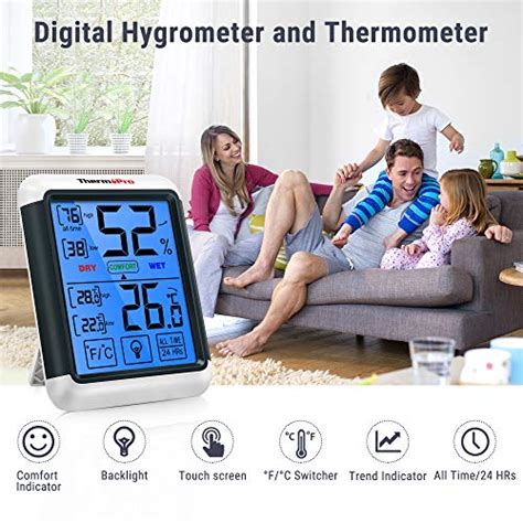 ThermoPro TP55 Termometro Igrometro Digitale da 